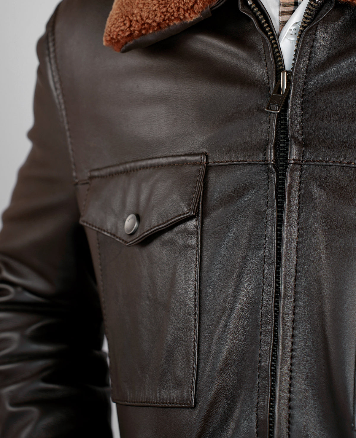 Classmith Black Leather Jacket