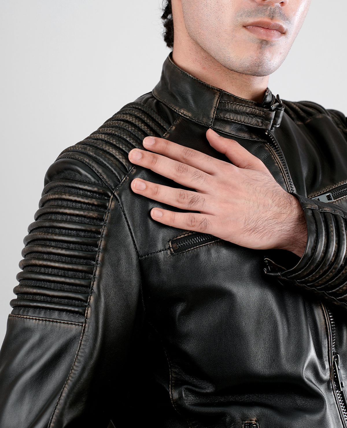 Men Leather jacket