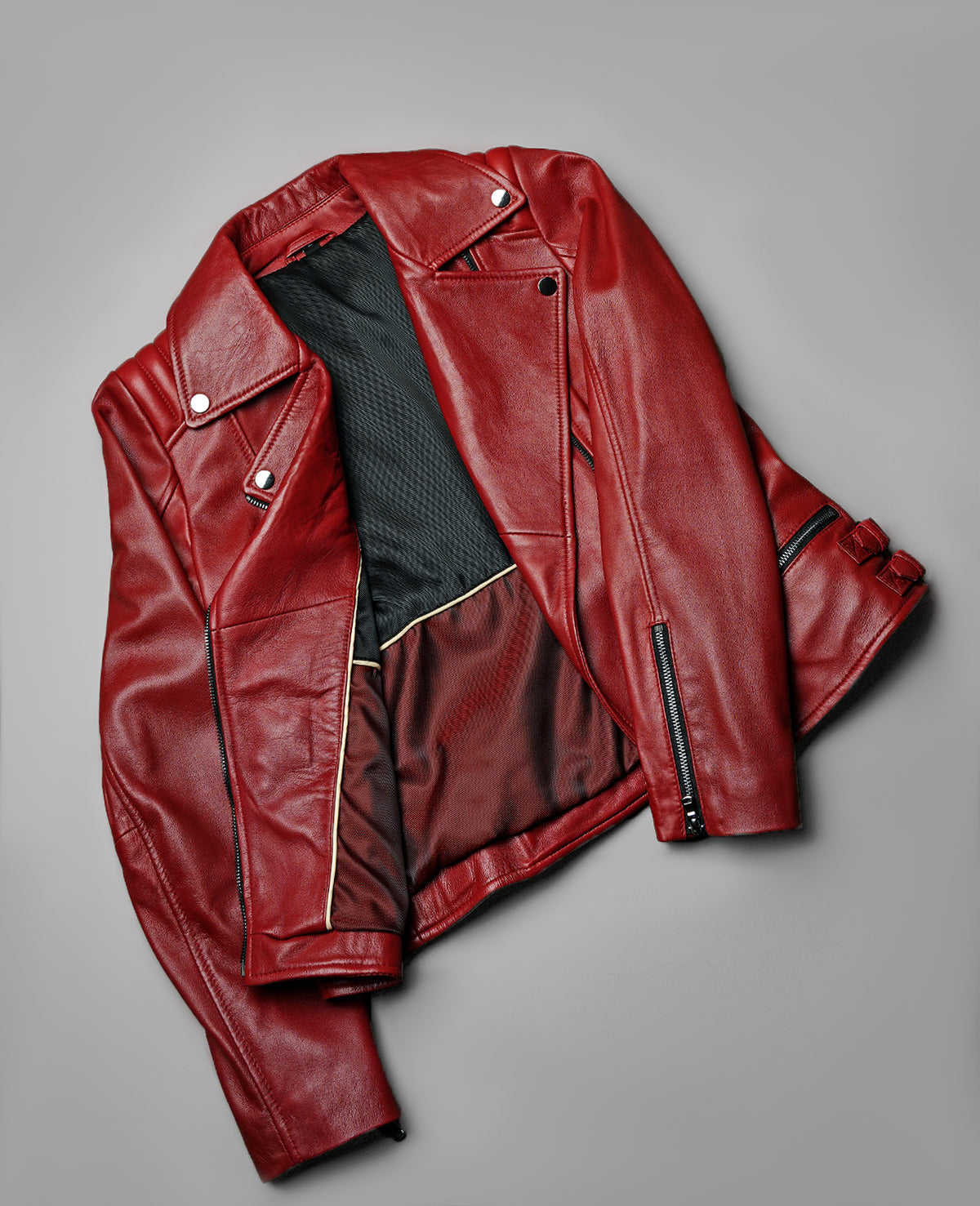 Bliss Leather Bomber Jacket