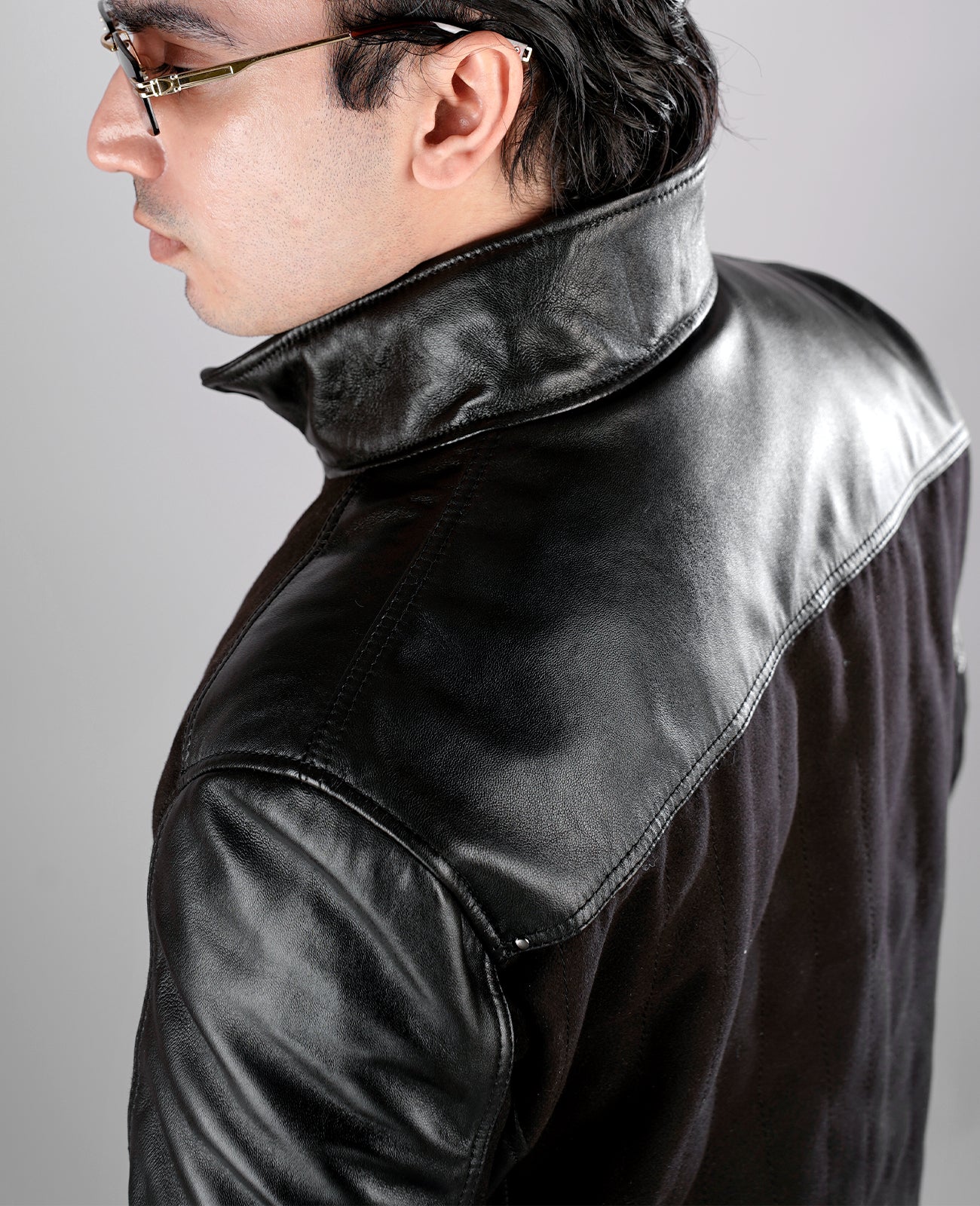 Inferno Black Leather Jacket