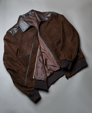 Dean Brown Leather Biker Jacket