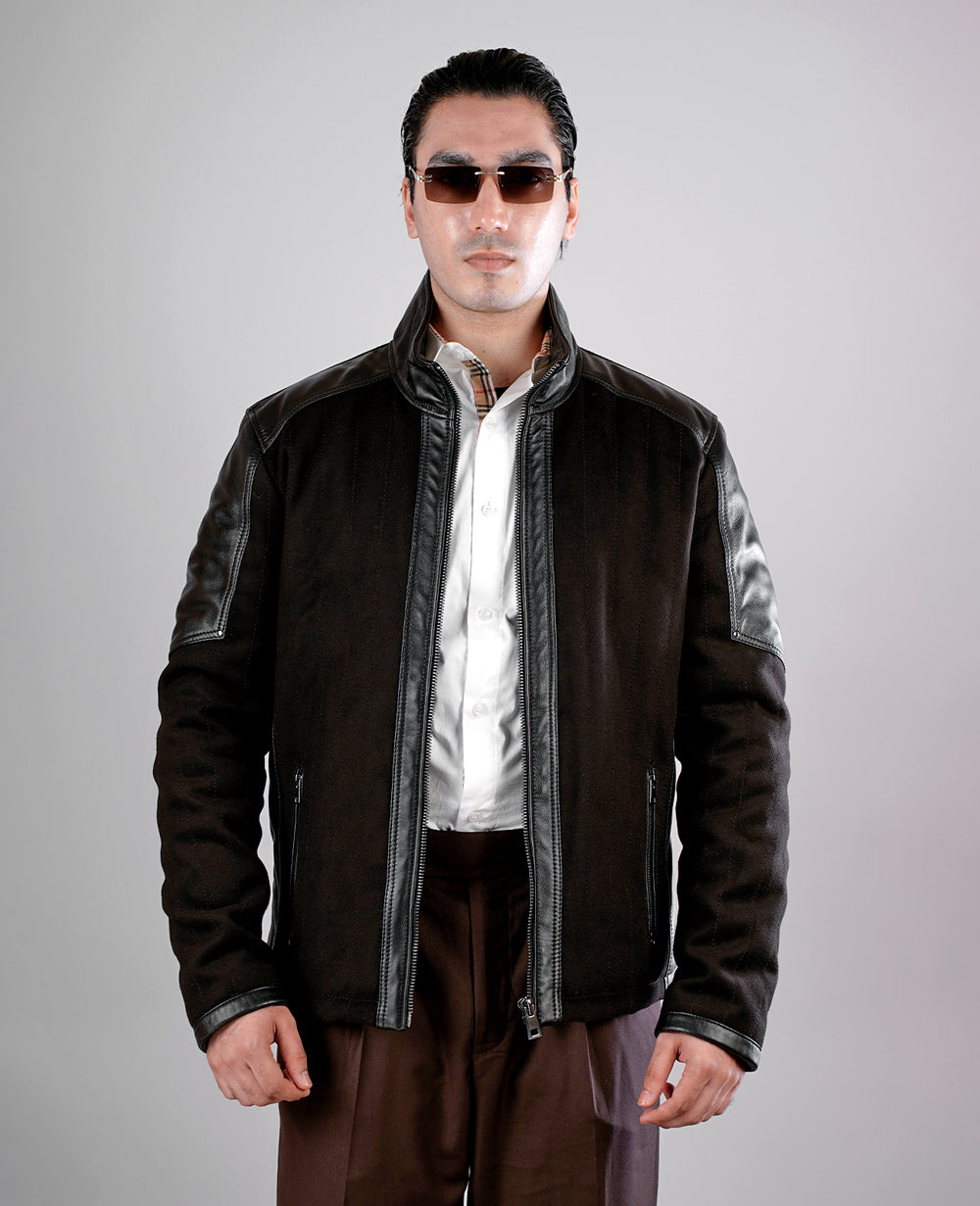 Inferno Black Leather Jacket