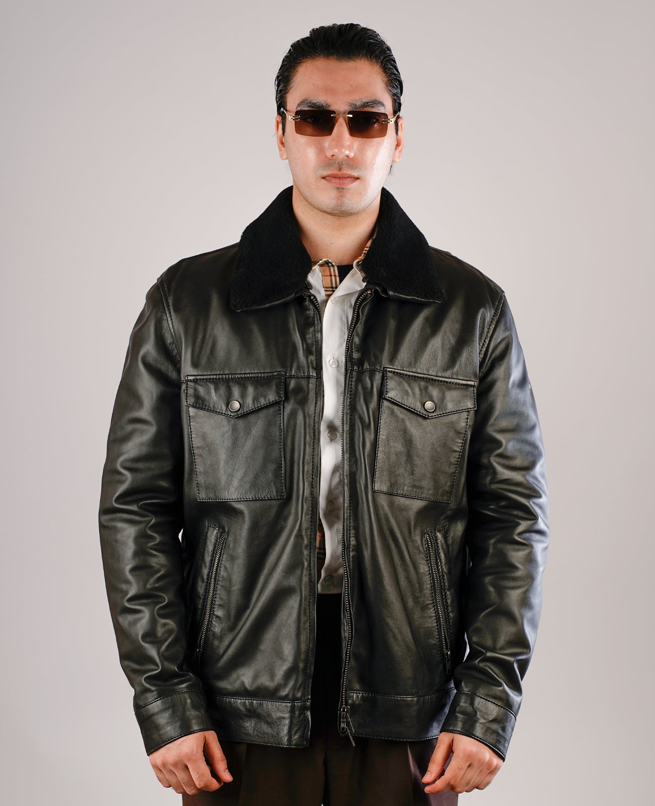 Ray Cutler Black Leather