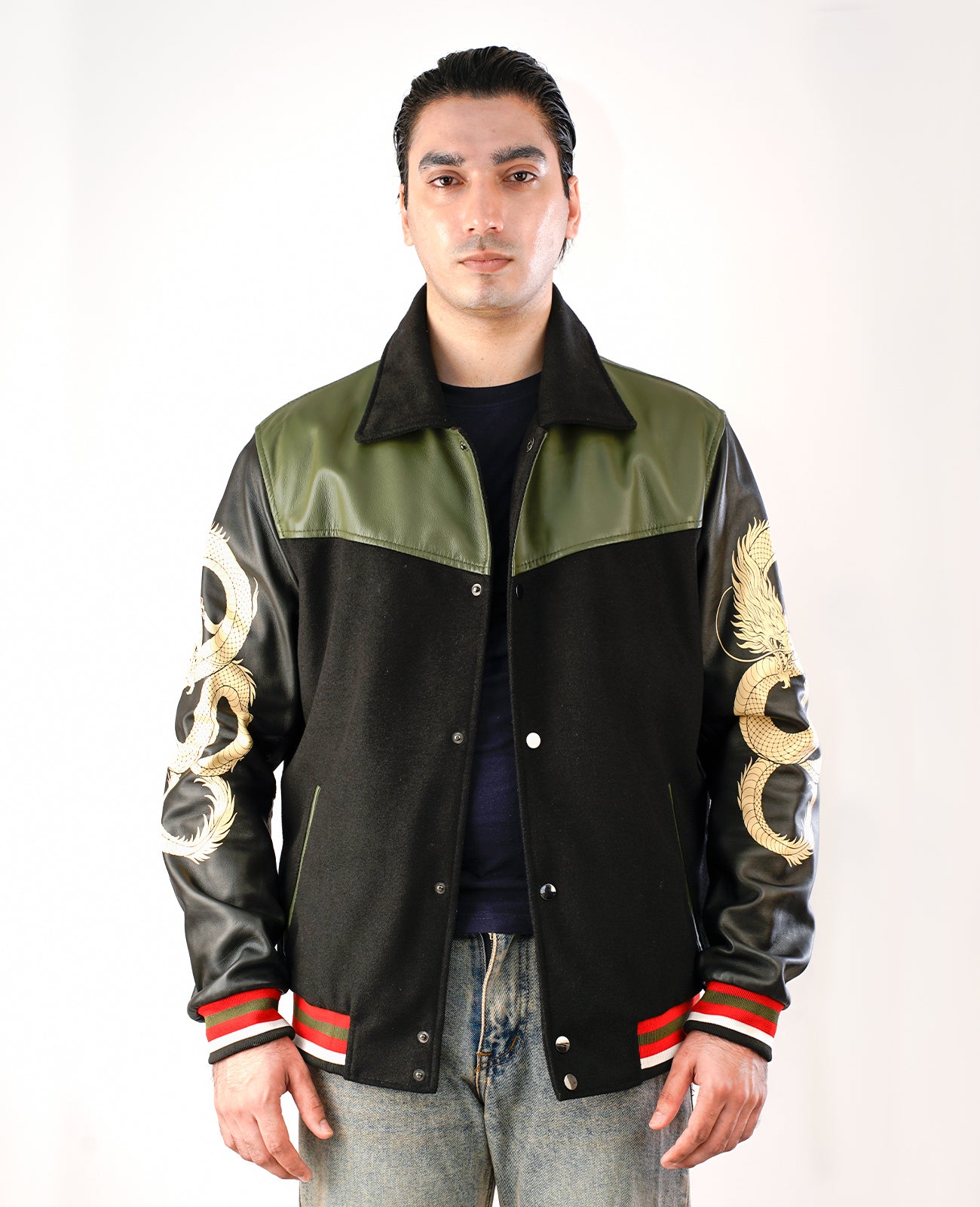 Alex Distressed Burgundy Leather Jacket