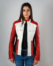 Kelsee Suede Biker Jacket