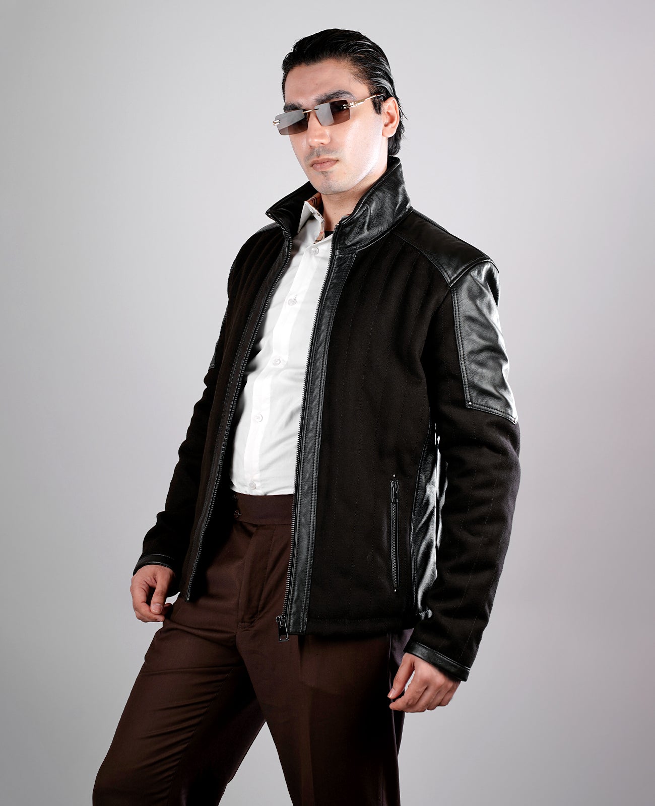Inferno Black Leather Jacket