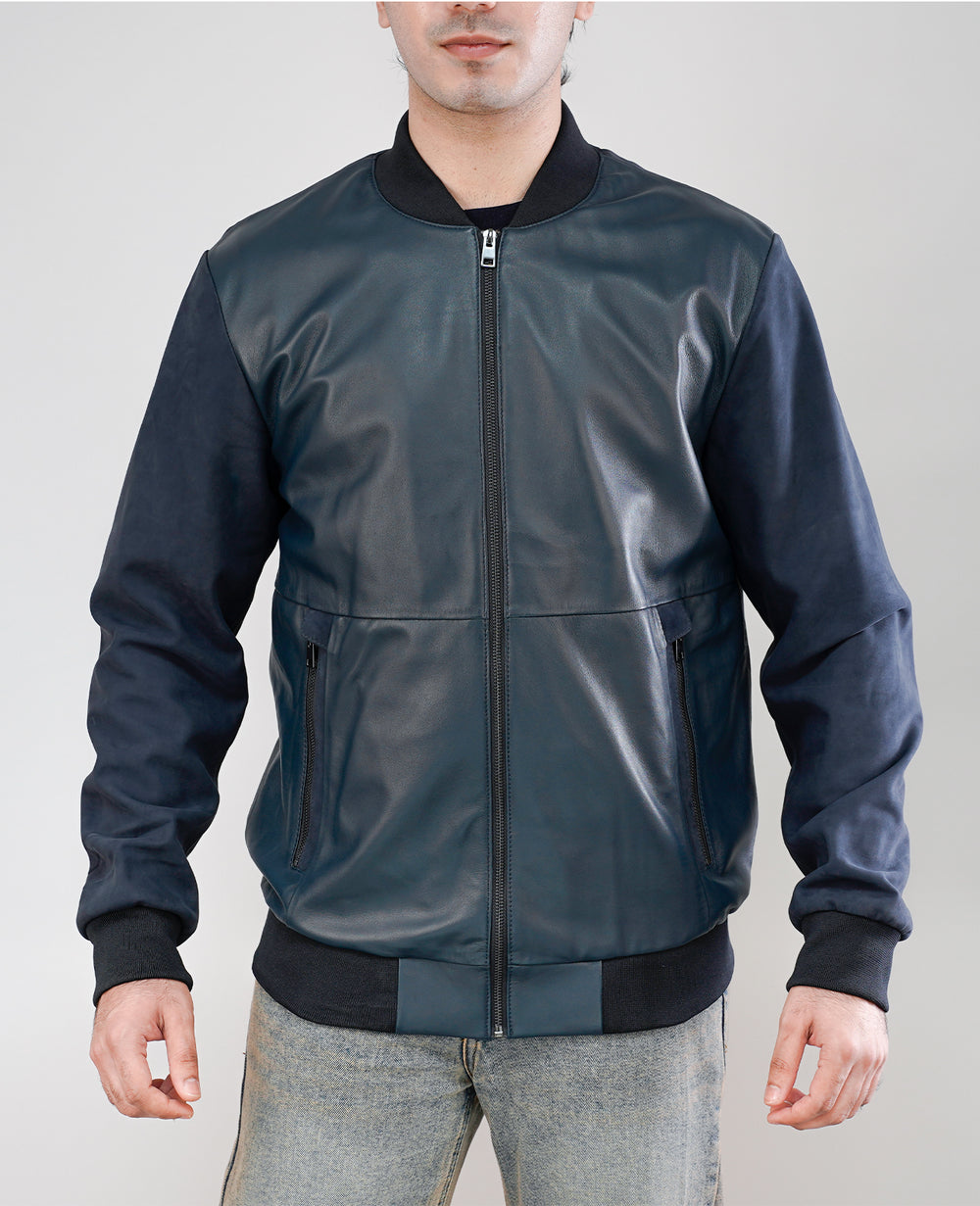 Sean Black Leather Classic Jacket