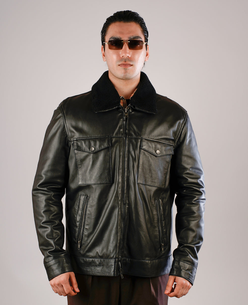 Ray Cutler Black Leather