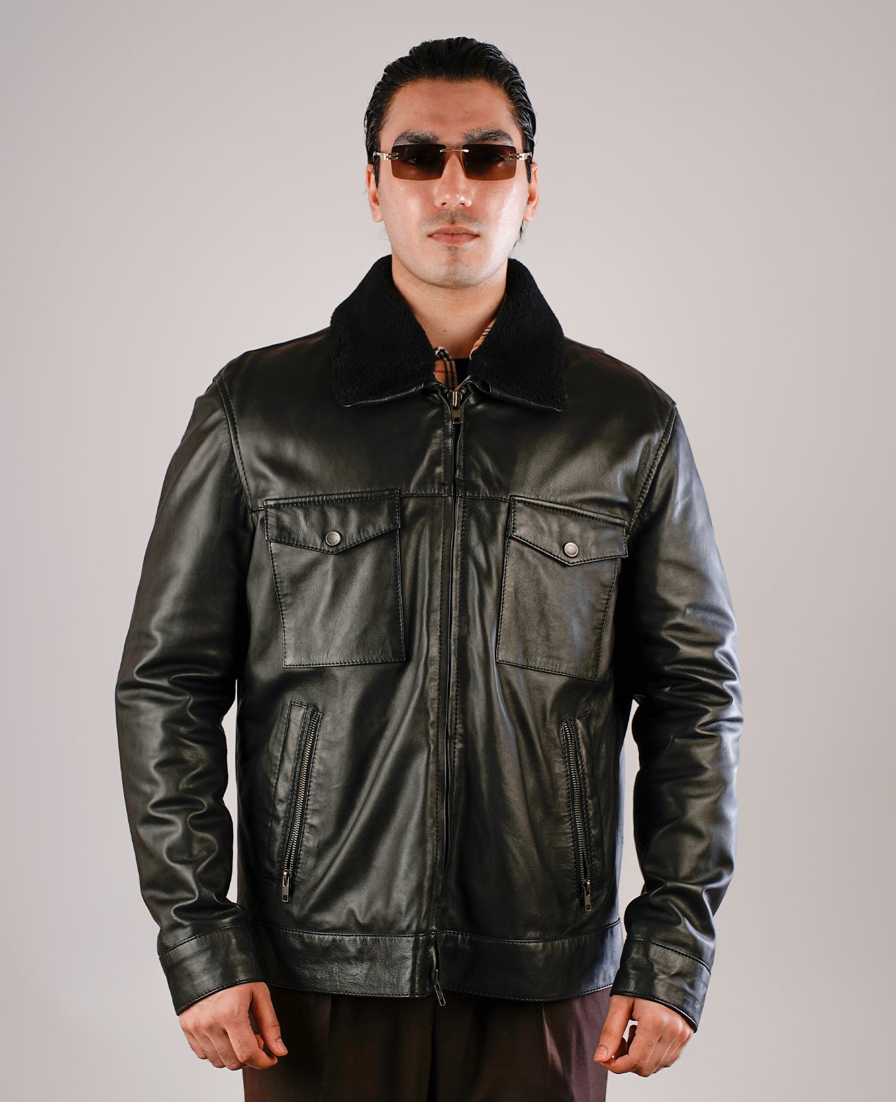 Ray Cutler Black Leather