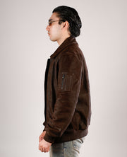 Inferno Matte Brown Leather Jacket