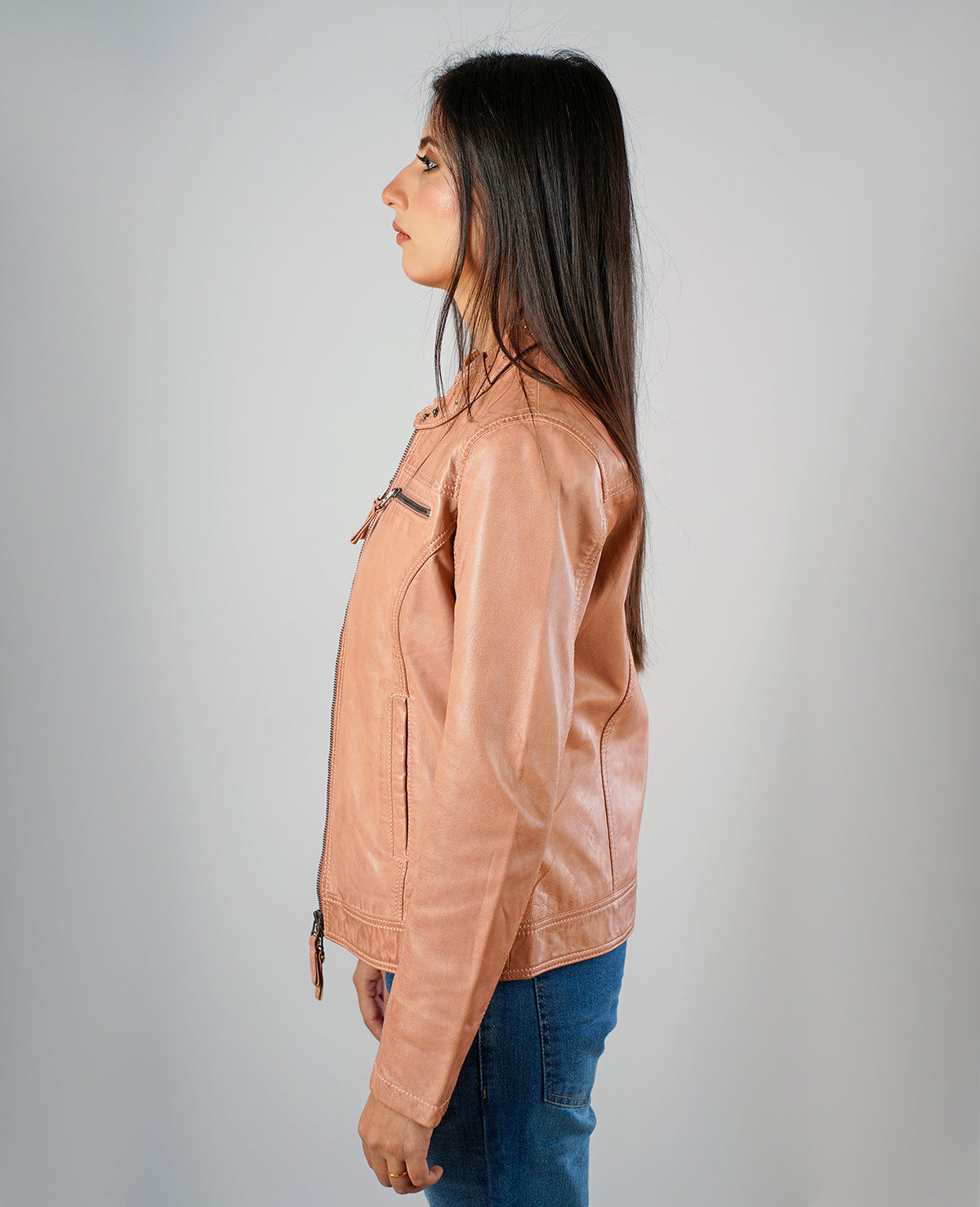 Tomachi Brown Leather Jacket