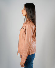 Tomachi Brown Leather Jacket