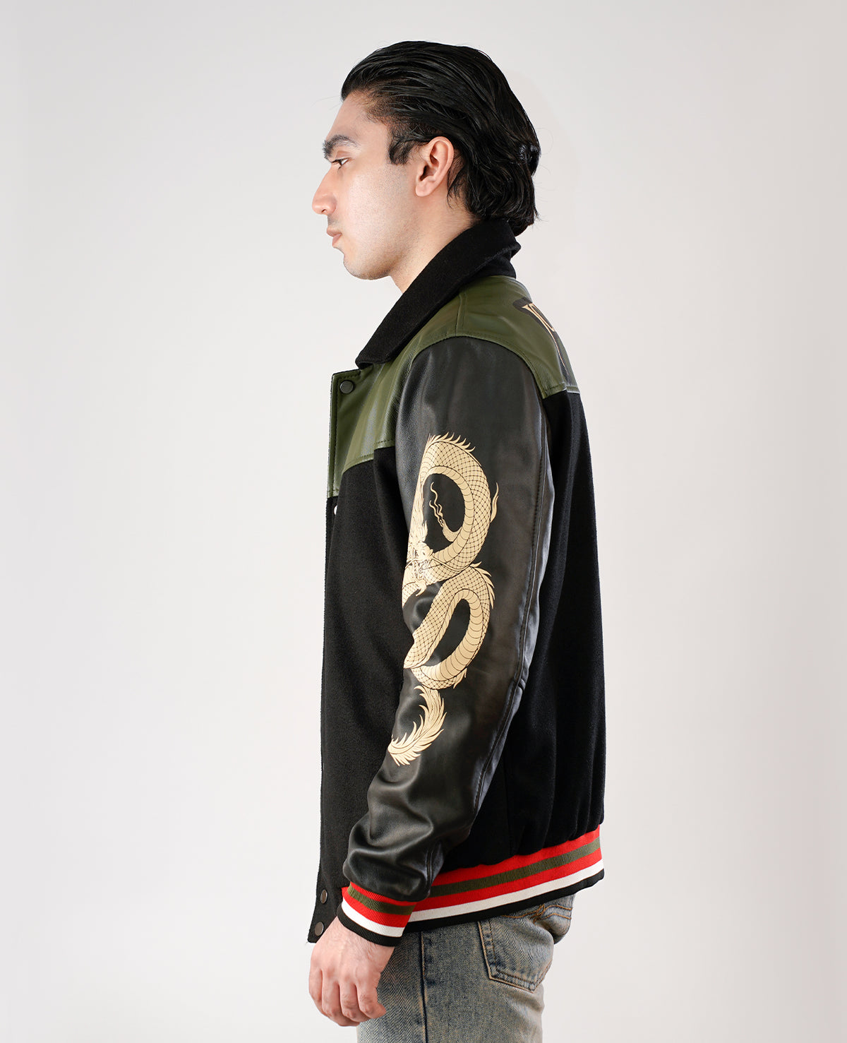 Alex Distressed Burgundy Leather Jacket