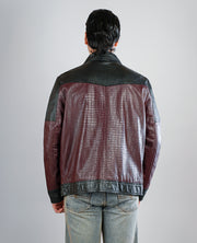 Evan Hart Fur Brown Leather Jacket