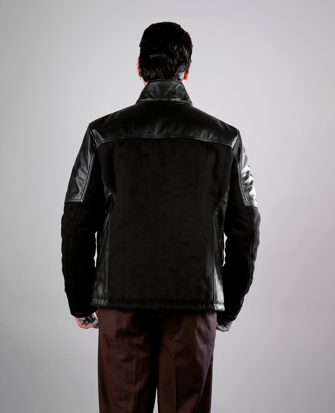 Inferno Black Leather Jacket