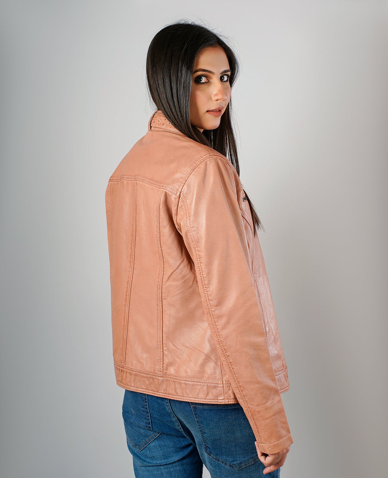 Tomachi Brown Leather Jacket