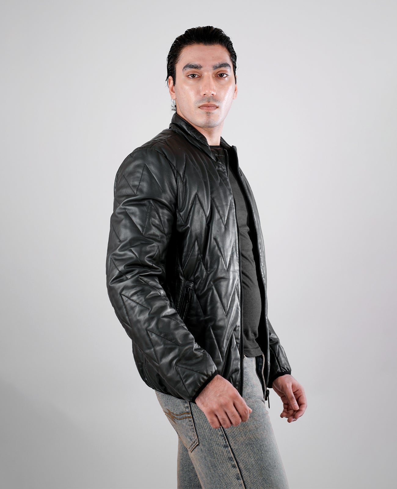 Leather Jacket Men