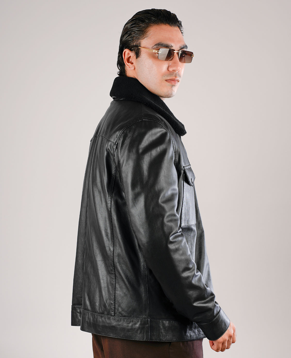 Ray Cutler Black Leather