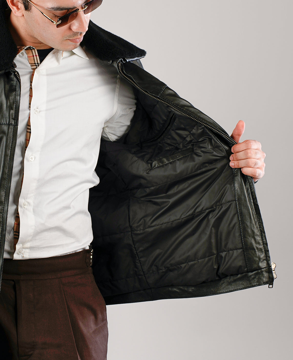 Ray Cutler Black Leather