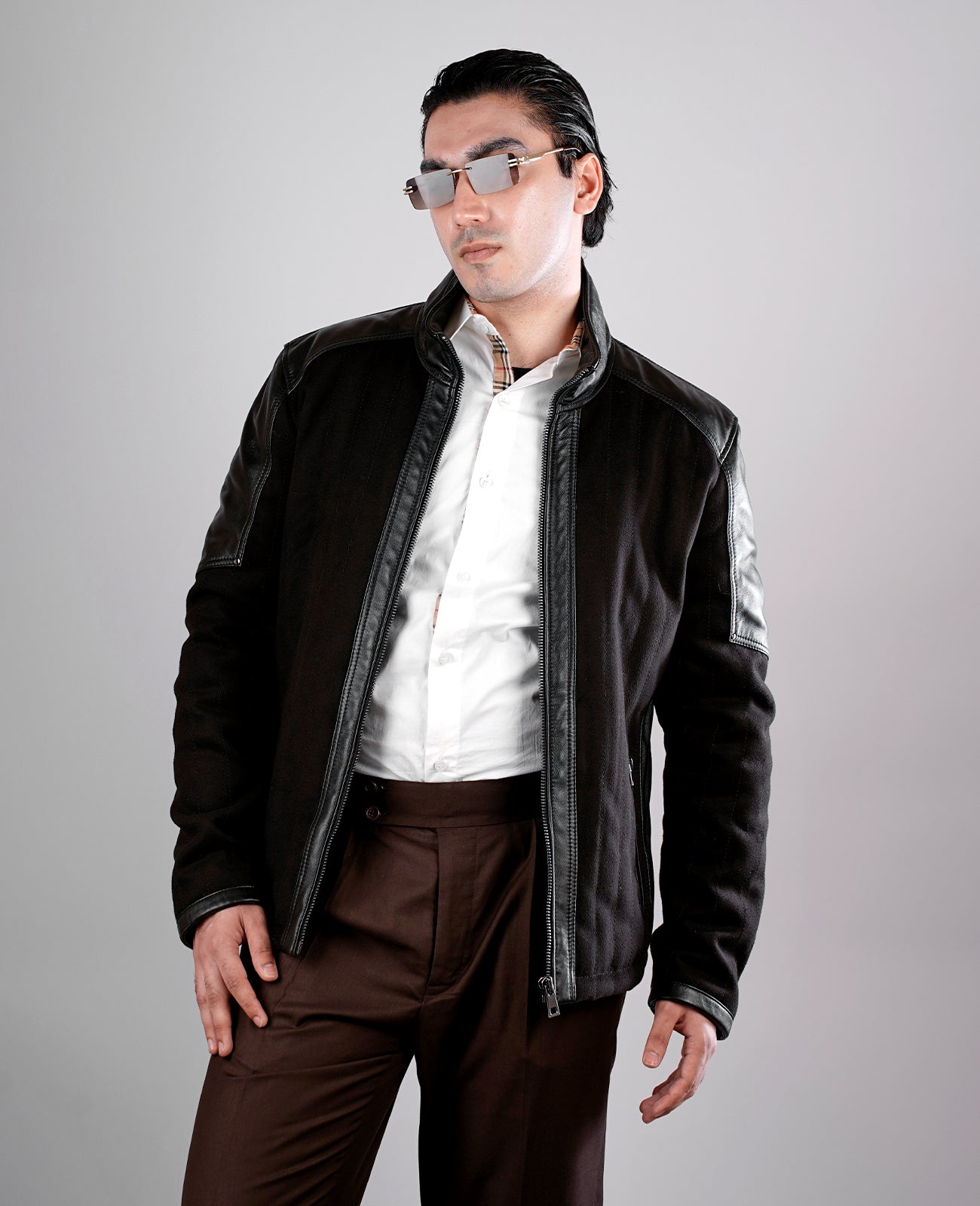 Inferno Black Leather Jacket