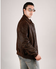 Inferno Matte Brown Leather Jacket