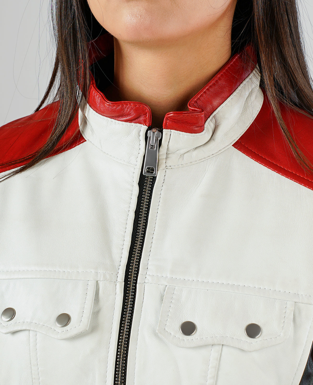 Kelsee Suede Biker Jacket