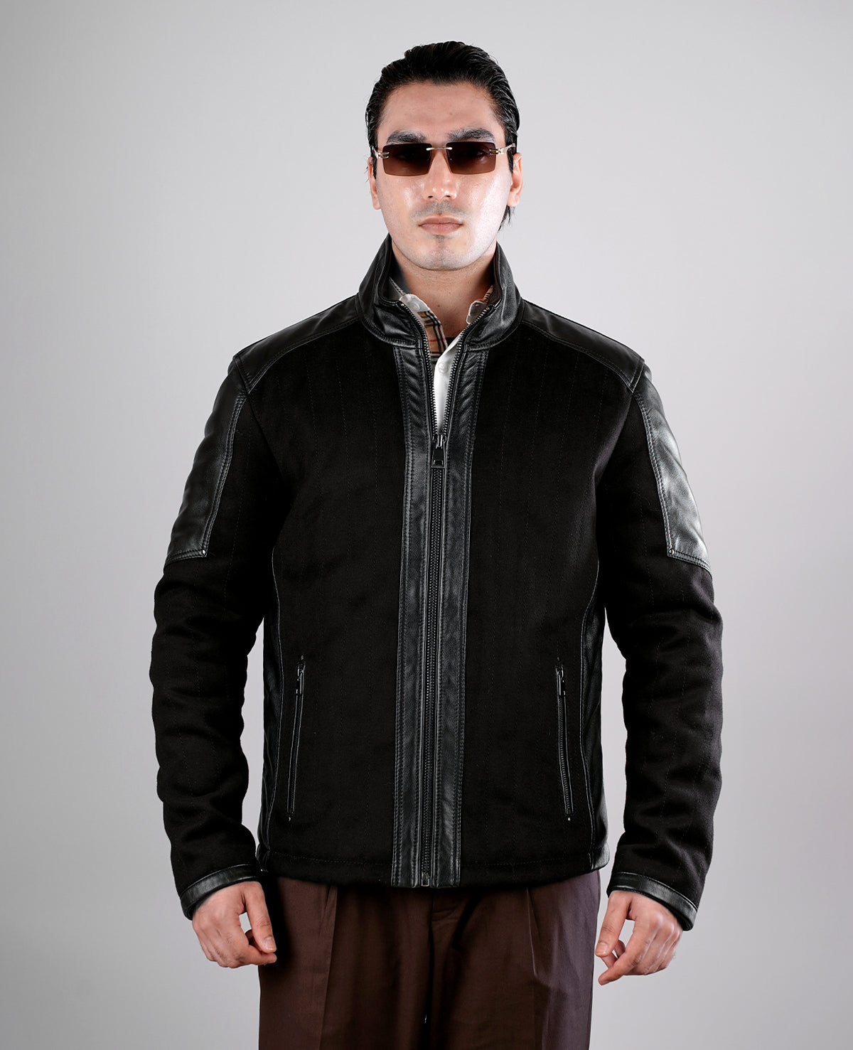 Inferno Black Leather Jacket