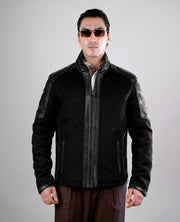 Inferno Black Leather Jacket