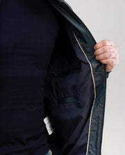 Sean Black Leather Classic Jacket