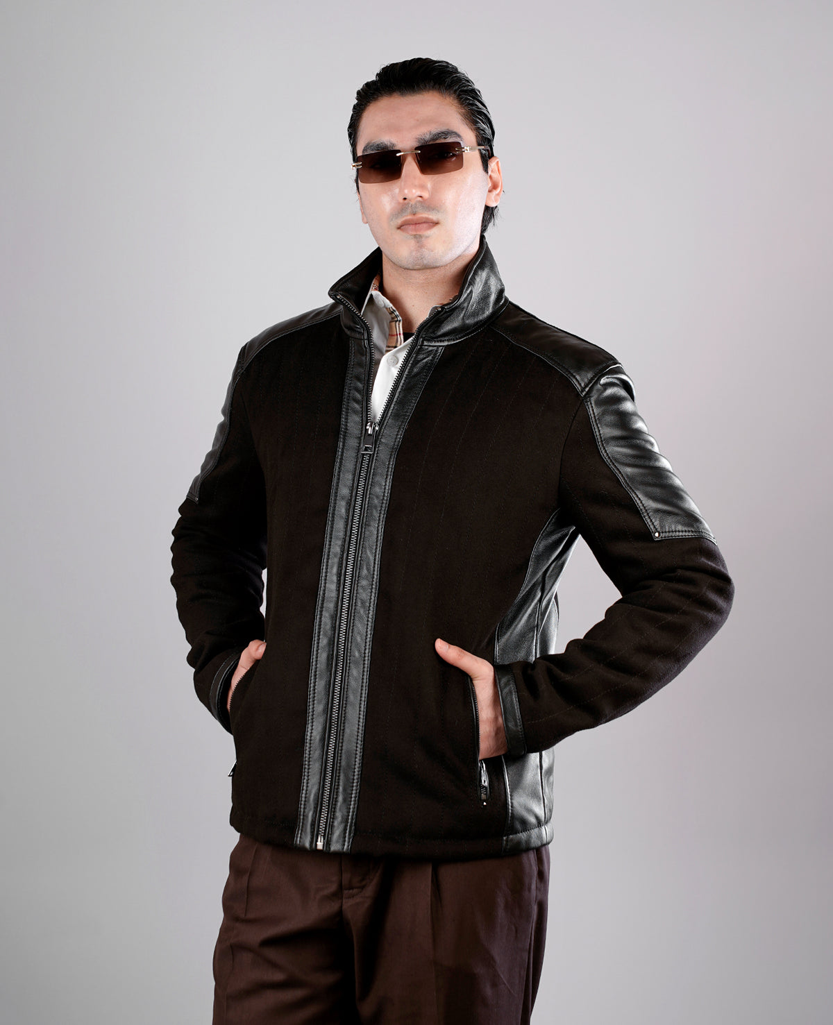 Inferno Black Leather Jacket