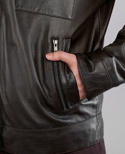 Classmith Black Leather Jacket