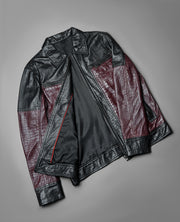 Evan Hart Fur Brown Leather Jacket