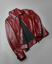 Connor Waxed Brown Leather jacket